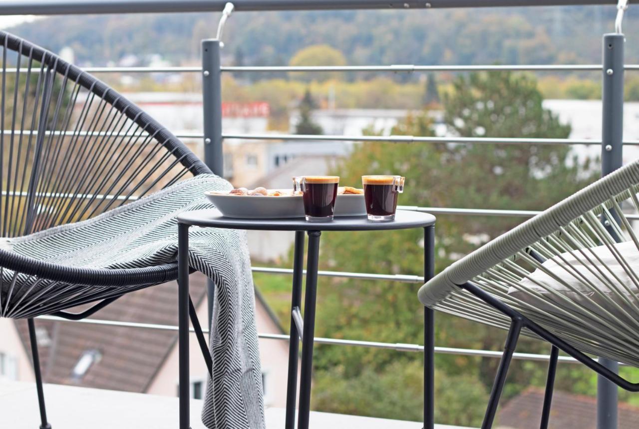Modernes 80 Qm Apartment Mit Balkon Und Innenstadtnah Lörrach Exterior foto